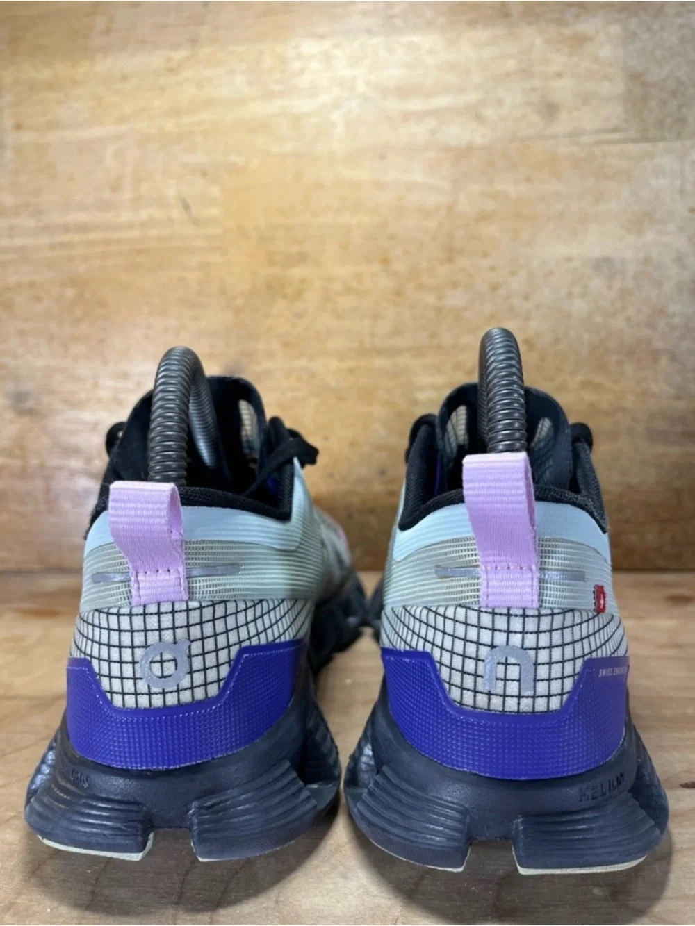 On Cloud X Shift LIGHTWEIGHT Womens Size 7 Running Shoes Sneakers Gray Purple - Picture 5 of 9